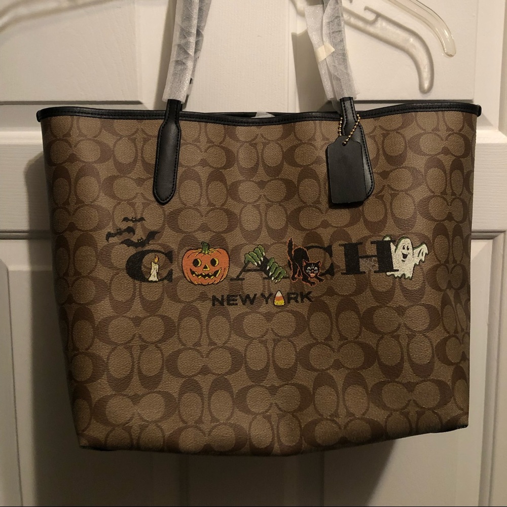 Coach Halloween tote, brand new with tags